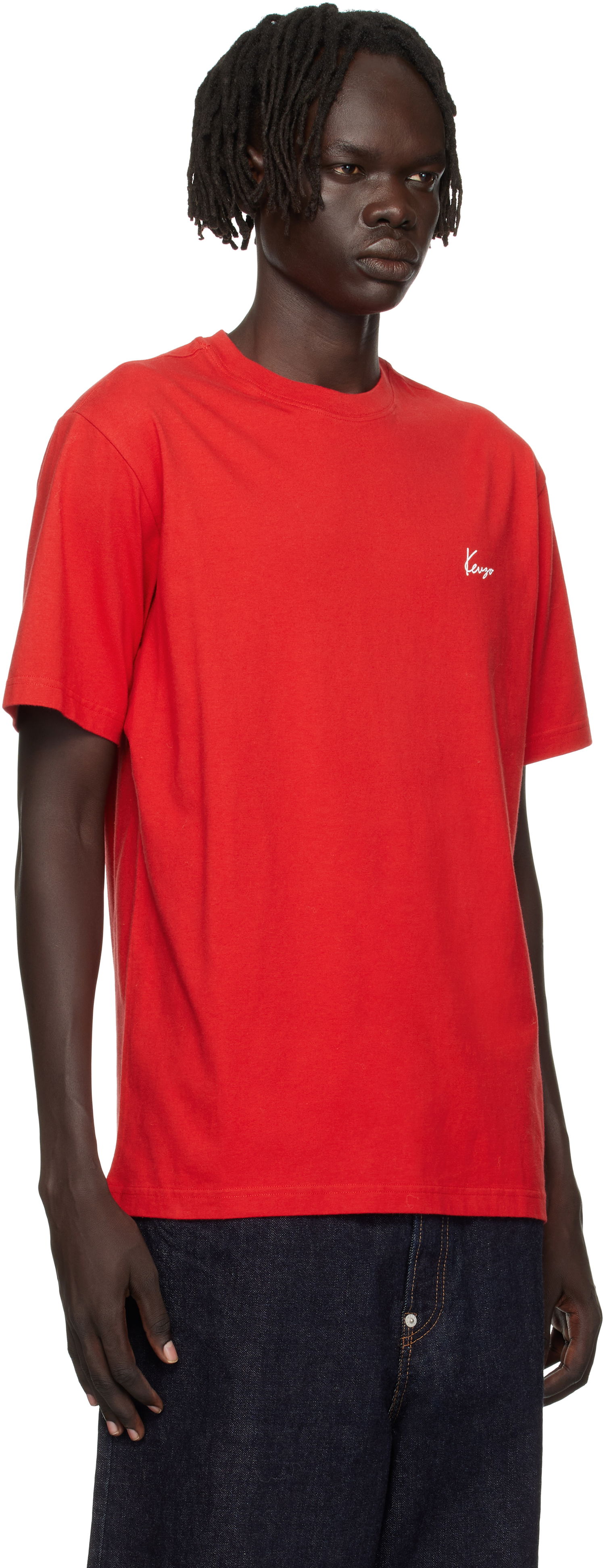 T-shirt KENZO Kenzo 'KENZO Archive Bouquet' T-Shirt Röd | FF65TS2604SG, 1