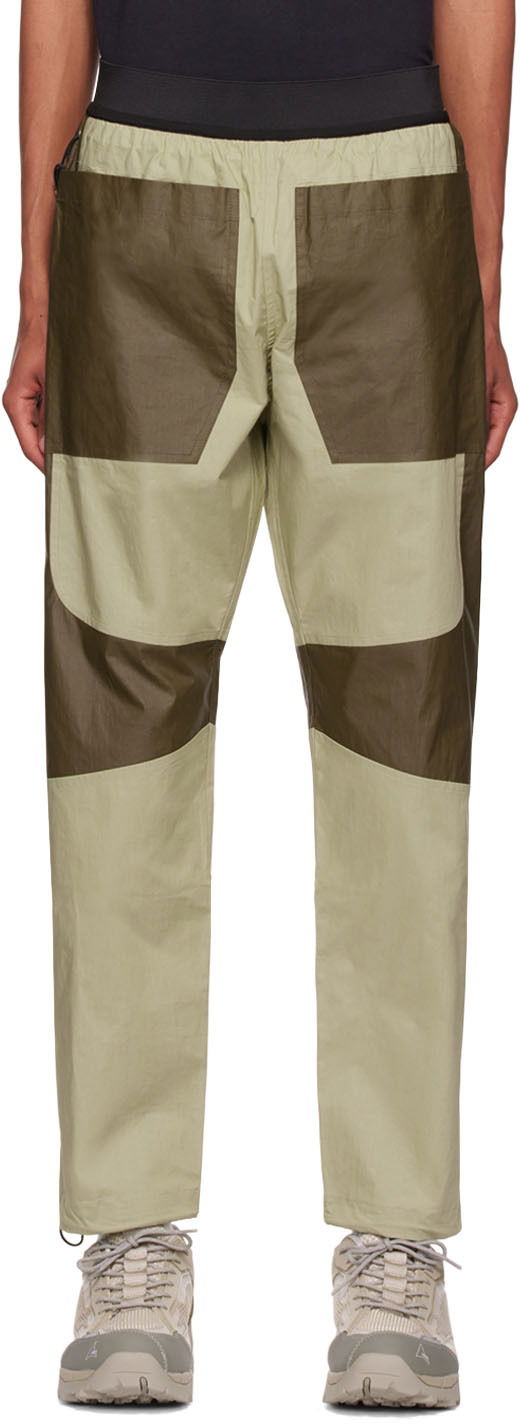 Cargo byxor Ranra Acrylic Trousers Grön | AMSS22PA091050360036