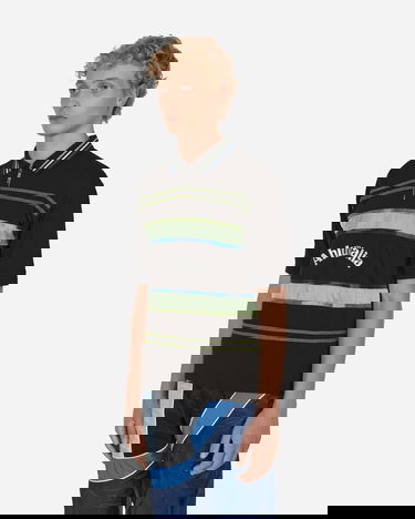 Polotröja Ahluwalia Buke Polo Svart | M-AHLU-TO005-AW22-FA37 BL, 1