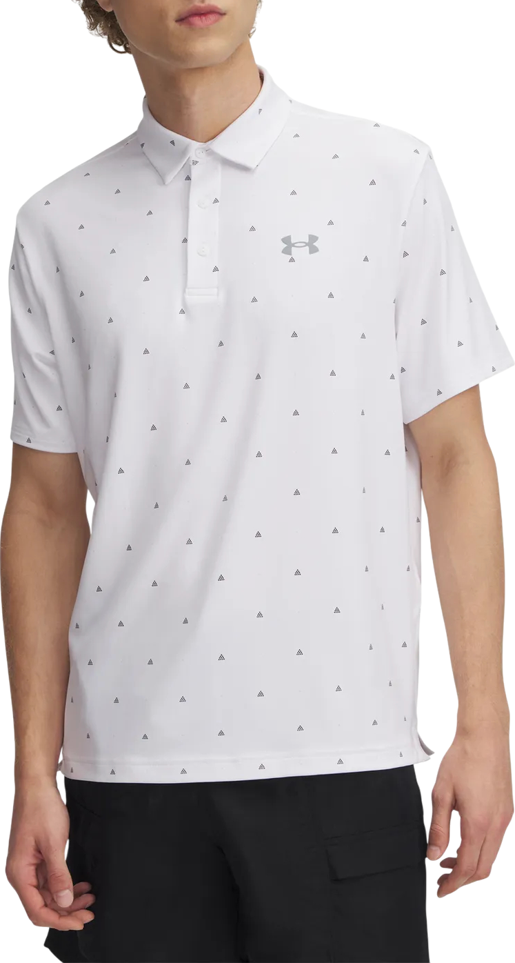 Polotröja Under Armour Under Armour Playoff 3.0 Printed Polo Shirt Vit | 1378677-120