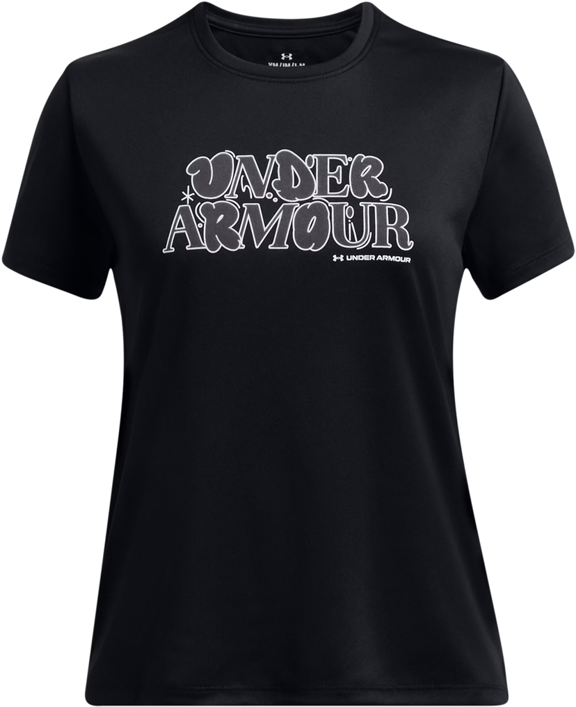T-shirt Under Armour UA Tech Wordmark Short Sleeve T-Shirt Svart | 1389759-001