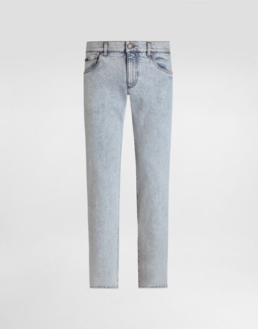 Jeans Dolce & Gabbana Dolce & Gabbana Slim-Fit Stretch Jeans Blå | GY07CDG8MV2S9001, 0