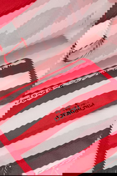 Tygpåse Fiorucci Fiorucci Logo Print Nylon Tote Bag Röd | W02FPABA275NY01RD02, 3