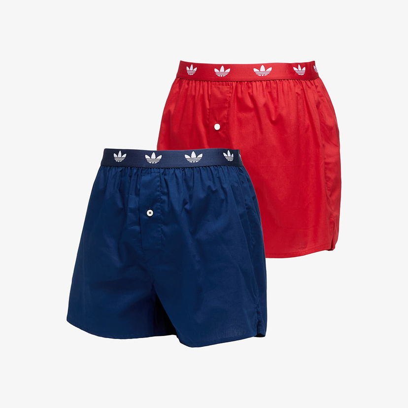 Boxare adidas Originals Woven Boxer Shorts, 2-Pack Flerfärgad | 4AR007-904