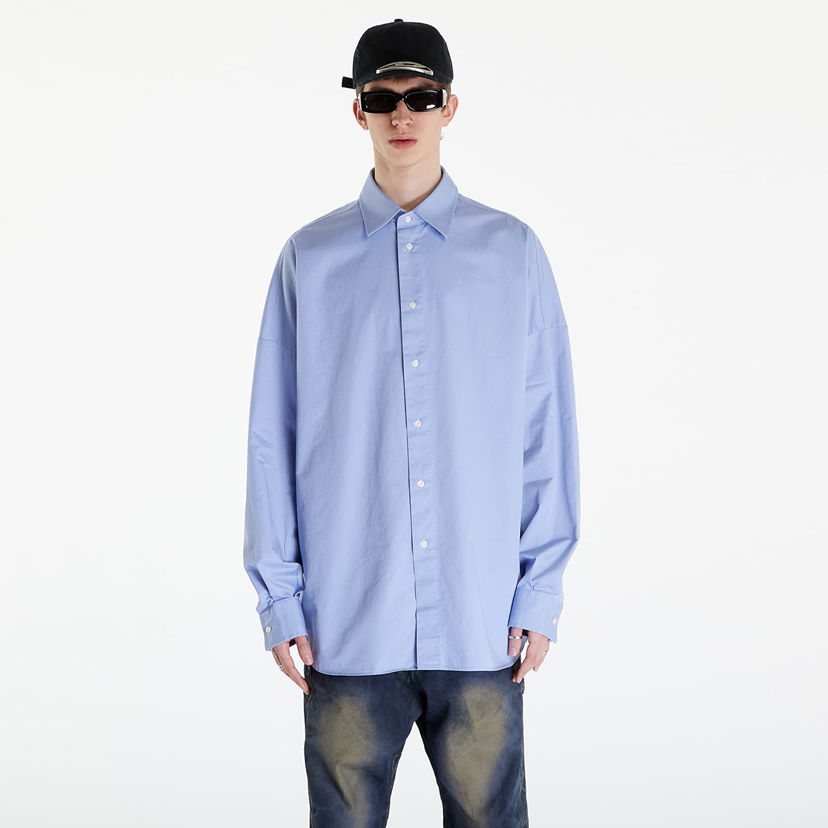 Skjorta Diesel S-Limo-Logo Shirt Blue Blå | A08497_0AIAU Blue
