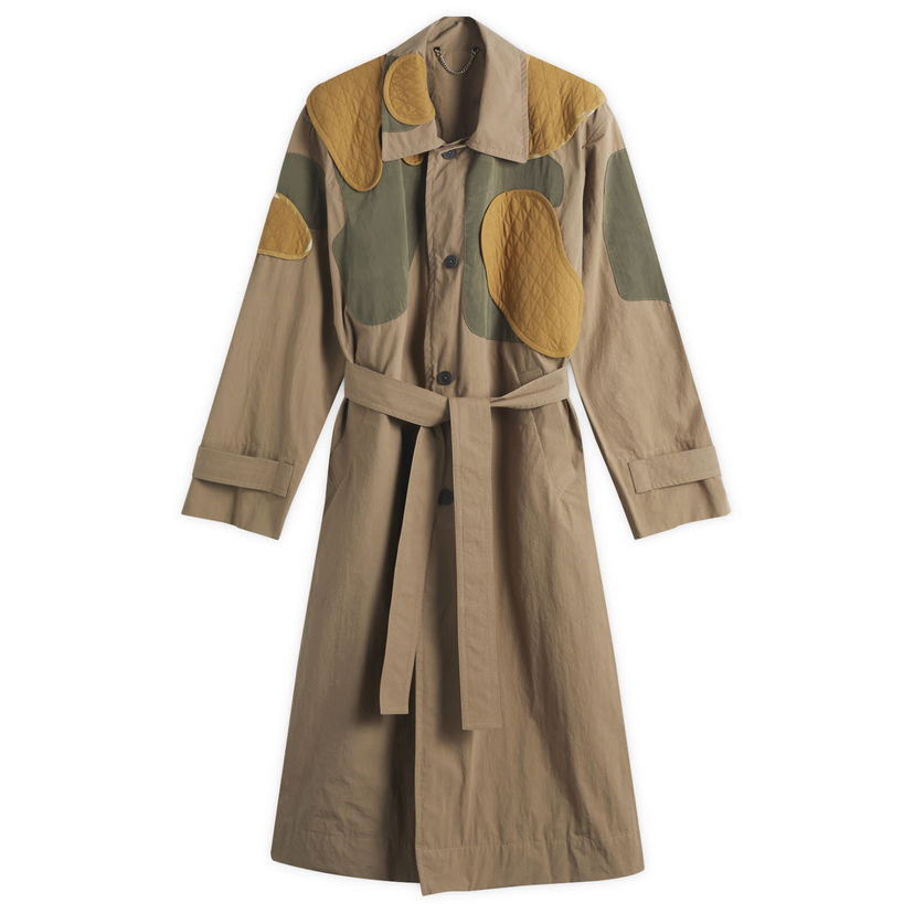 Trenchcoat Craig Green Craig Green Utility Patch Trench Coat, Size Large Brun | CGSS25CWOLCO21-30378604