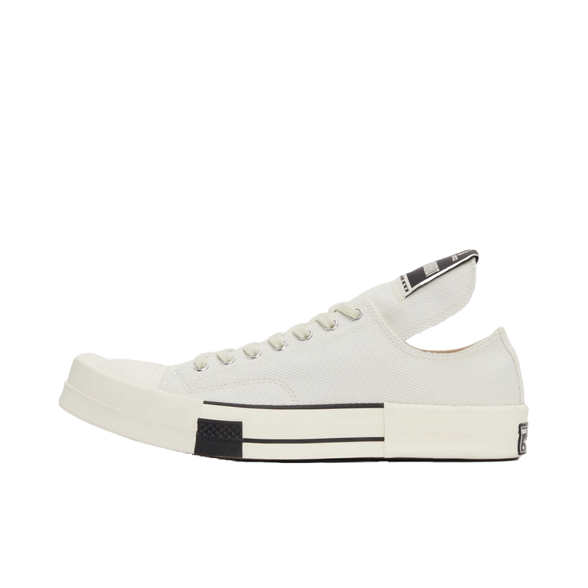 Sneakers och skor Rick Owens Rick Owens DRKSHDW TurboDrk Chuck 70 Low Vit | DC02AX766 CTDR1