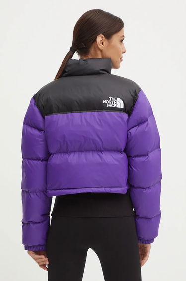 Pufferjacka The North Face W NUPTSE SHORT JACKET Purpur | NF0A5GGES961, 2