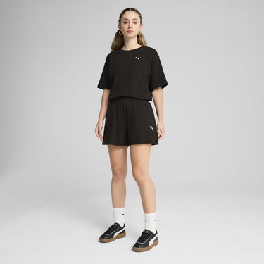 Shorts Puma ESS Elevated Structured 5" High-Waisted Shorts Svart | 685028_01, 3