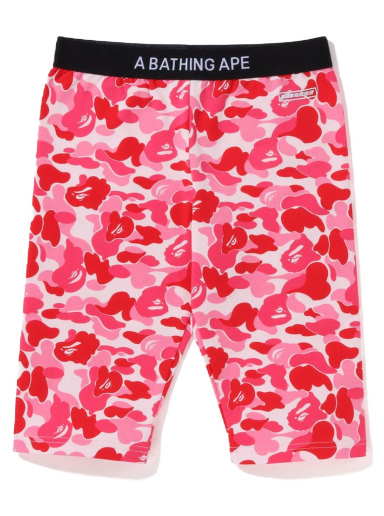 Shorts BAPE ABC Camo Biker Shorts Rosa | 1I30-283-004