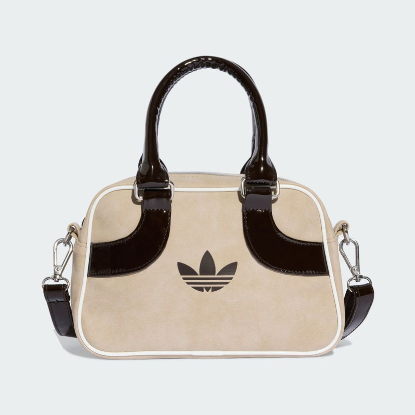 Handväska adidas Performance Mini Bowling Bag Beige | JV7870
