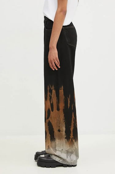 Jeans Rick Owens Geth High Waist Jeans Svart | DS02D2305.BSUN, 1