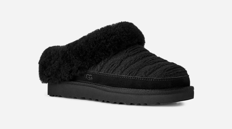 Sneakers och skor UGG Cabelle Knit Slippers Svart | 1174530-BLK, 1