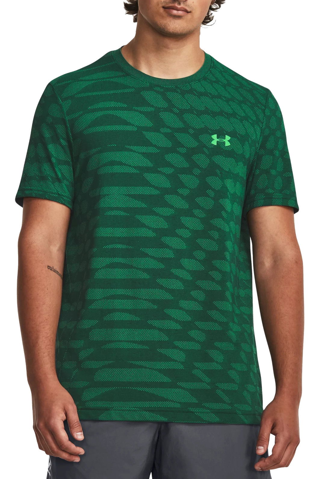 T-shirt Under Armour HG HG Seamless Ripple Grön | 1379281-322, 0