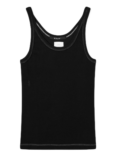 Linne Ksubi Fitted Vest Top Svart | 5000005180