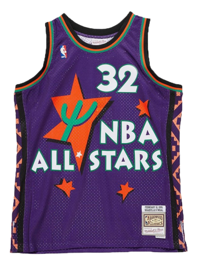 Jersey Mitchell & Ness ALL STAR 1995 East Shaquille O'Neal Swingman Jersey Purpur | SMJYAC20037-ASEPURP95SON
