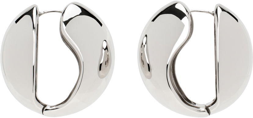 Örhängen Coperni Coperni Silver Tone Earrings Metallisk | COPBI24725
