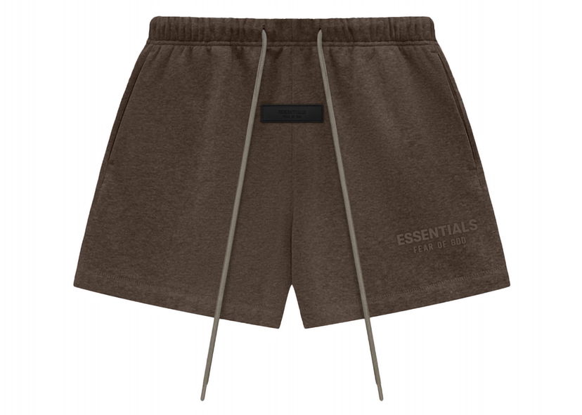 Shorts Fear of God Core Collection Sweatshort Heather Wood Brun | 160SU242002F