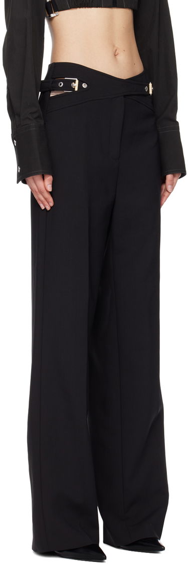 Byxor Dion Lee Interlock Trousers Svart | C2065R23, 1