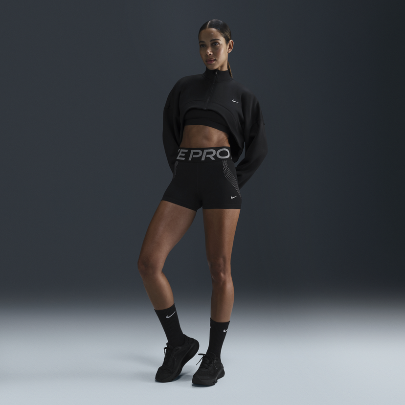 Shorts Nike 8cm Sculpt High-Waisted Svart | FV7935-010