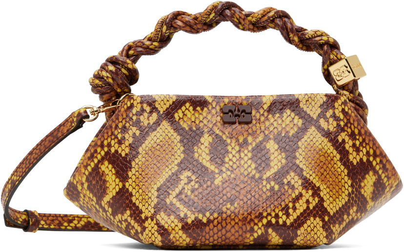 Handväska GANNI Ganni Mini Bou Bag Gul | A6515
