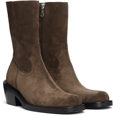 Sneakers och skor Dries Van Noten Dries Van Noten Suede Boots Brun | 252-021706-106, 3