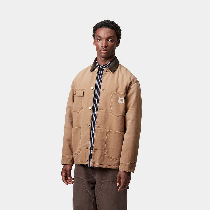 Rockar Carhartt WIP Carhartt WIP OG Chore Coat Brun | I035613_16