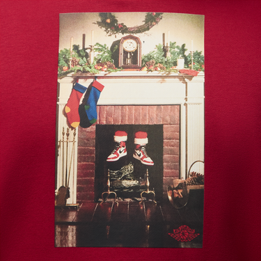 Sweatshirt Jordan Jumpman "Chimney" Fleece Hoodie Röd | HQ5654-687, 4