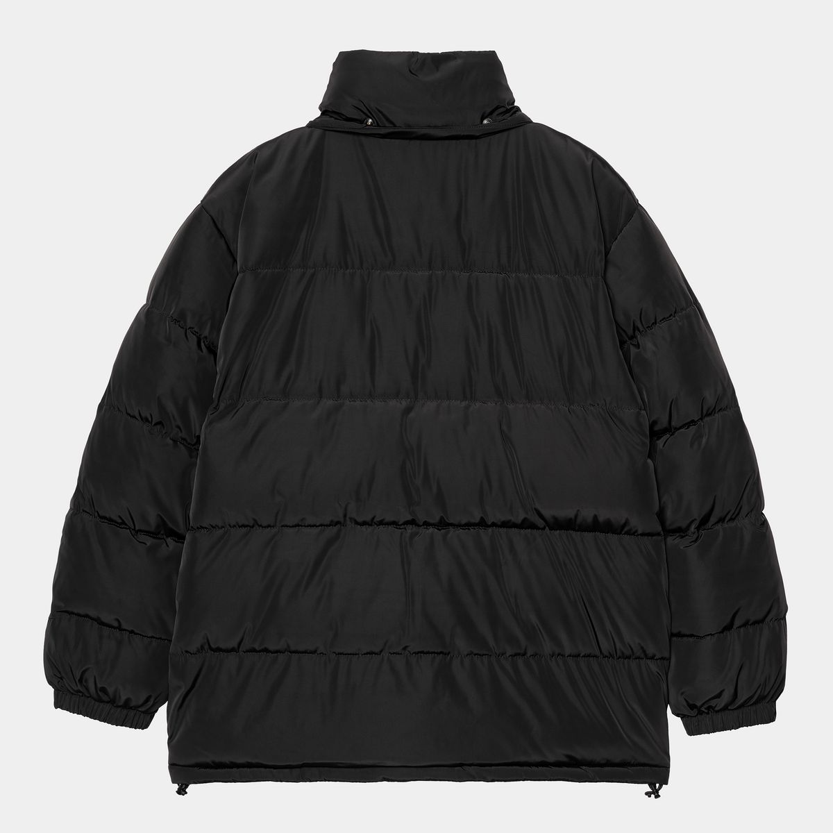 Pufferjacka Carhartt WIP Brent Padded Hooded Jacket with Pockets Svart | I035361_48, 1