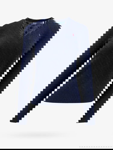 Sweater Polo by Ralph Lauren V-Neck Sweater Blå | 211910422003, 0