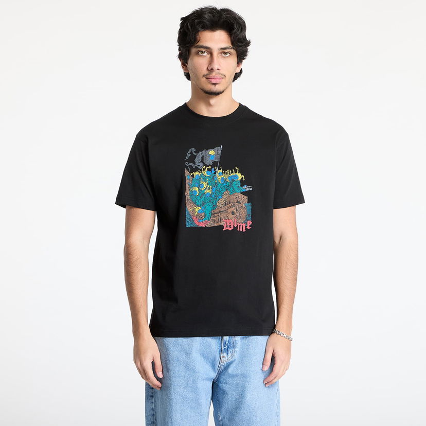 T-shirt Dime DIME Folly T-Shirt Svart | DIMEHO2463BLK