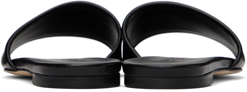 Kläder Aeyde Aeyde Sumi Leather Slide Sandals Svart | A11-FS-TTTR08FL64-SS24-800-007, 1