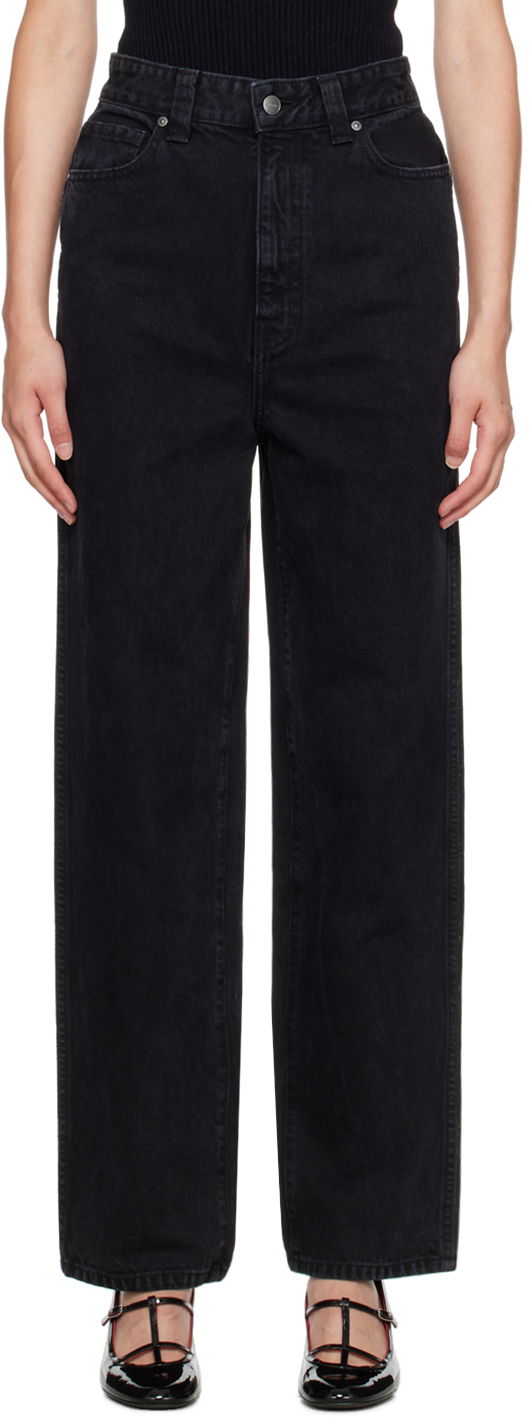 Jeans Khaite Black 'The Martin' Jeans Svart | 1111913091
