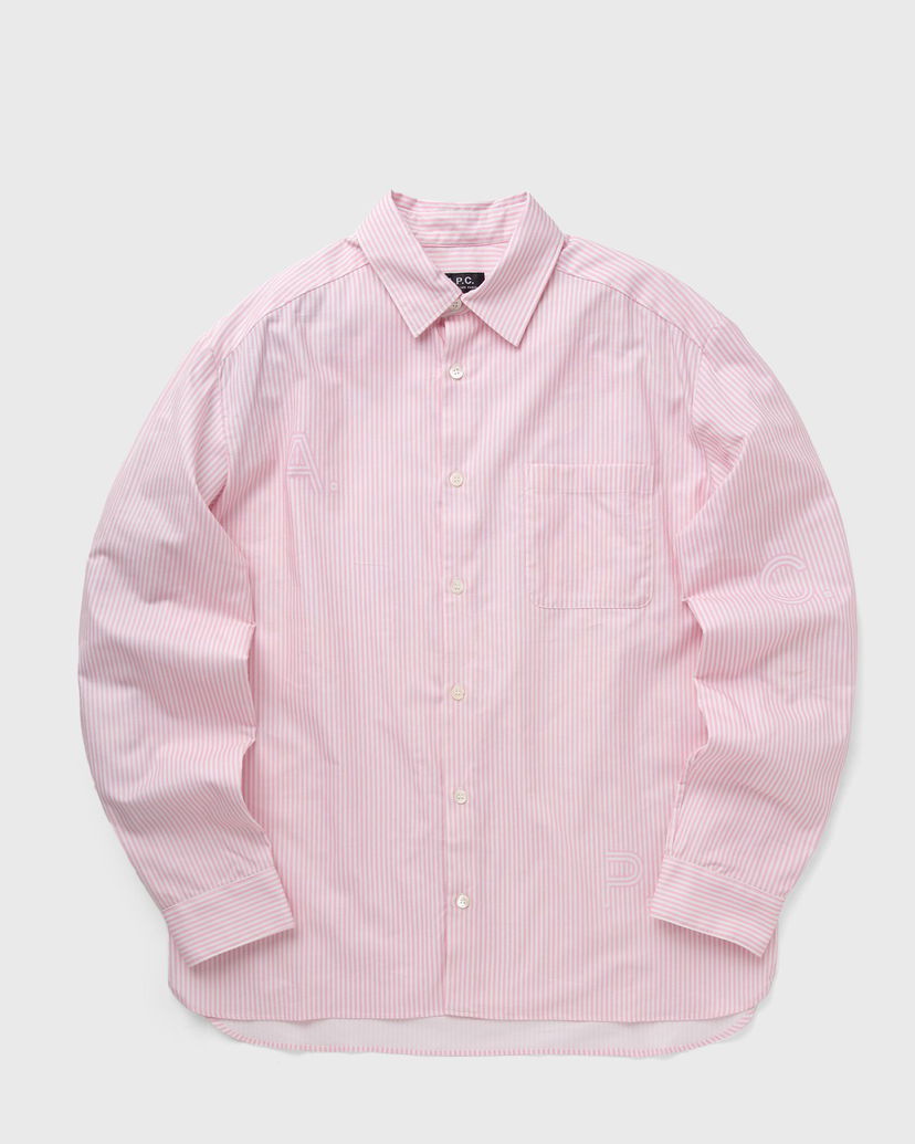 Skjorta A.P.C. Chemise Shirt Rosa | COGXW-H12532-FAA