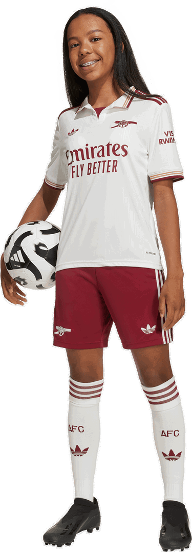Shorts adidas Originals Arsenal 3rd Shorts 2025/26 Kids Röd | ji9540, 5
