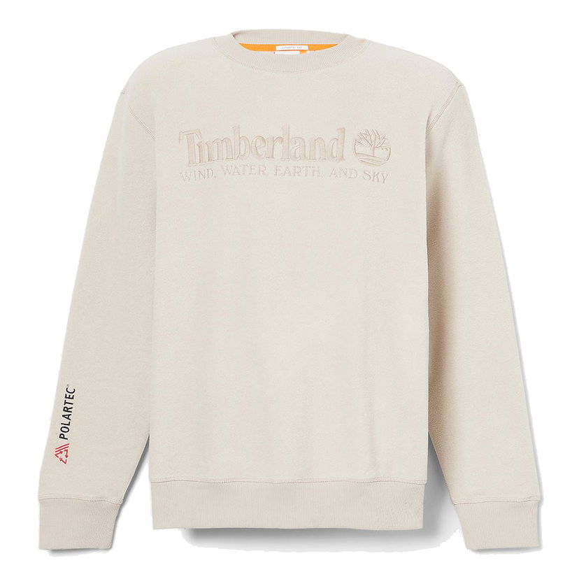 Sweatshirt Timberland Crewneck Sweatshirt Beige | A2NTZ-CY2