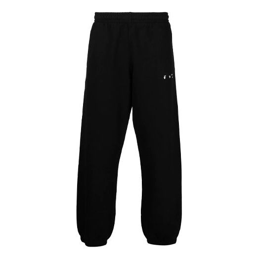 Träningsbyxor Off-White Loose Fit Sports Pants Svart | OMCH029S21FLE0041001, 0