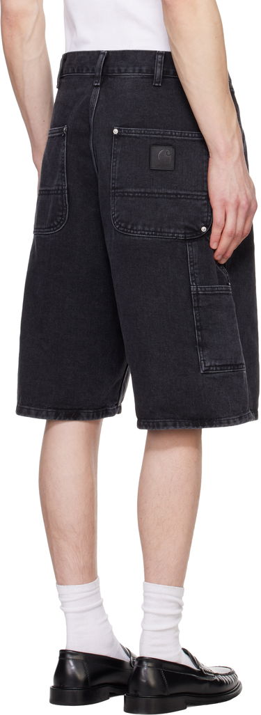 Shorts Carhartt WIP Carhartt WIP Rivet Denim Shorts Svart | I034319, 2