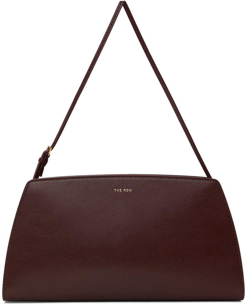 Axelväska The Row Burgundy Dalia Baguette Bag Bourgogne | W1563-L39