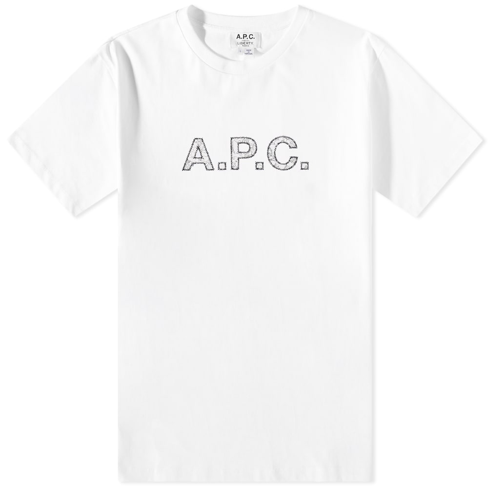 T-shirt A.P.C. Liberty x Dragon Logo Tee Vit | COFDW-H26255-AAB, 0