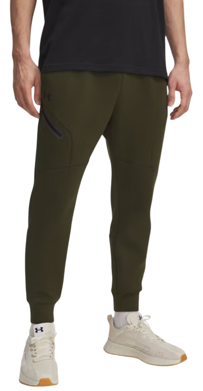 Träningsbyxor Under Armour Unstoppable Fleece Joggers Grön | 1389353-308