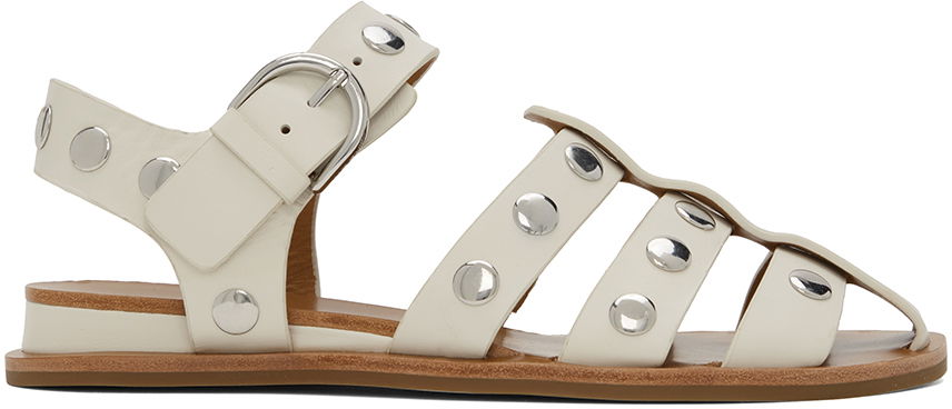 Kläder rag & bone rag & bone Beau Fisherman Sandals Vit | WFF24PF041LE41, 0