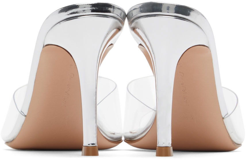 Skovård Gianvito Rossi Gianvito Rossi Elle Heeled Sandals Metallisk | G11050.85RIC.GME, 1