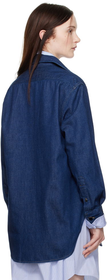 Skjorta A.P.C. A.P.C. Anastasia Barbieri Edition Mare Denim Shirt Blå | COGYF-F12615, 2