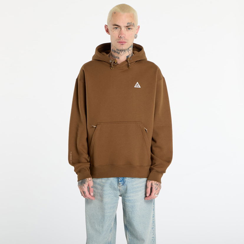 Sweatshirt Nike ACG ACG Tuff Fleece Pullover Hoodie Brun | DZ3392-235