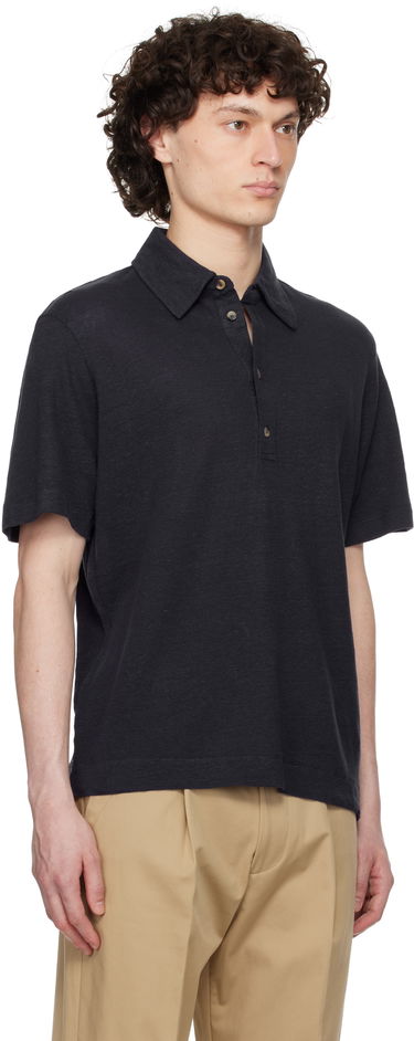 Polotröja Paul Smith Paul Smith Linen Piqué Polo Svart | M1R-446Z-P01764, 1