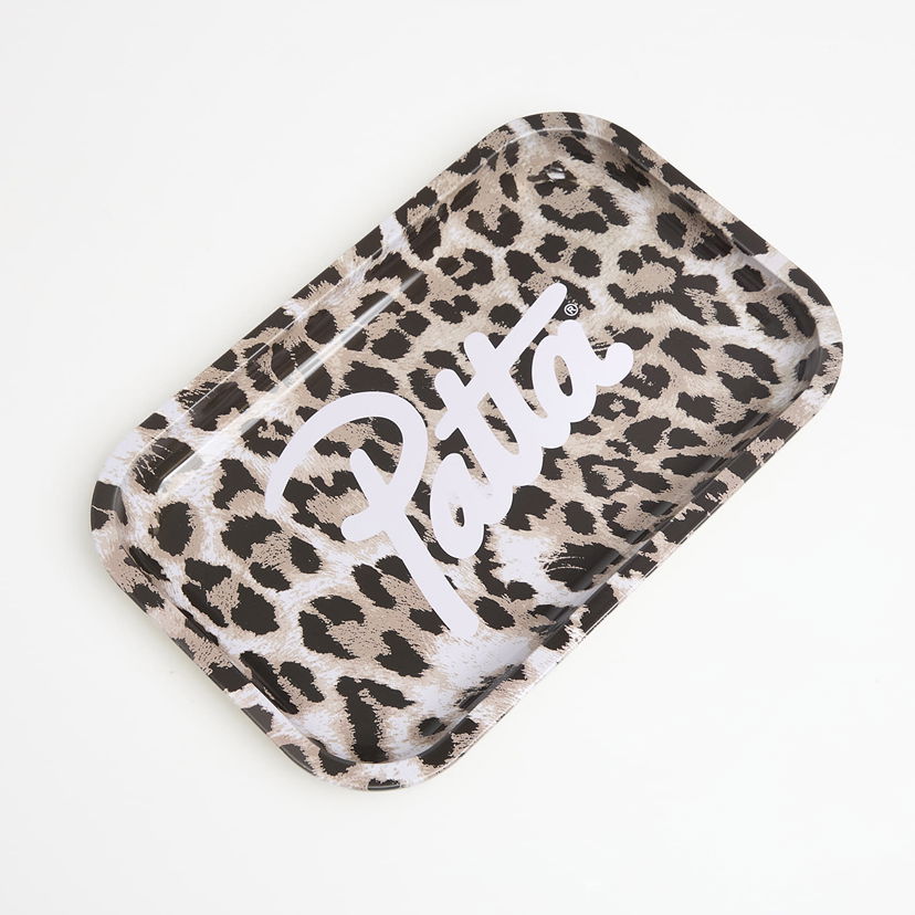 Heminredning Patta Leopard Print Rolling Tray Multi Universal Beige | POC-AW25-9040-884-0009-084