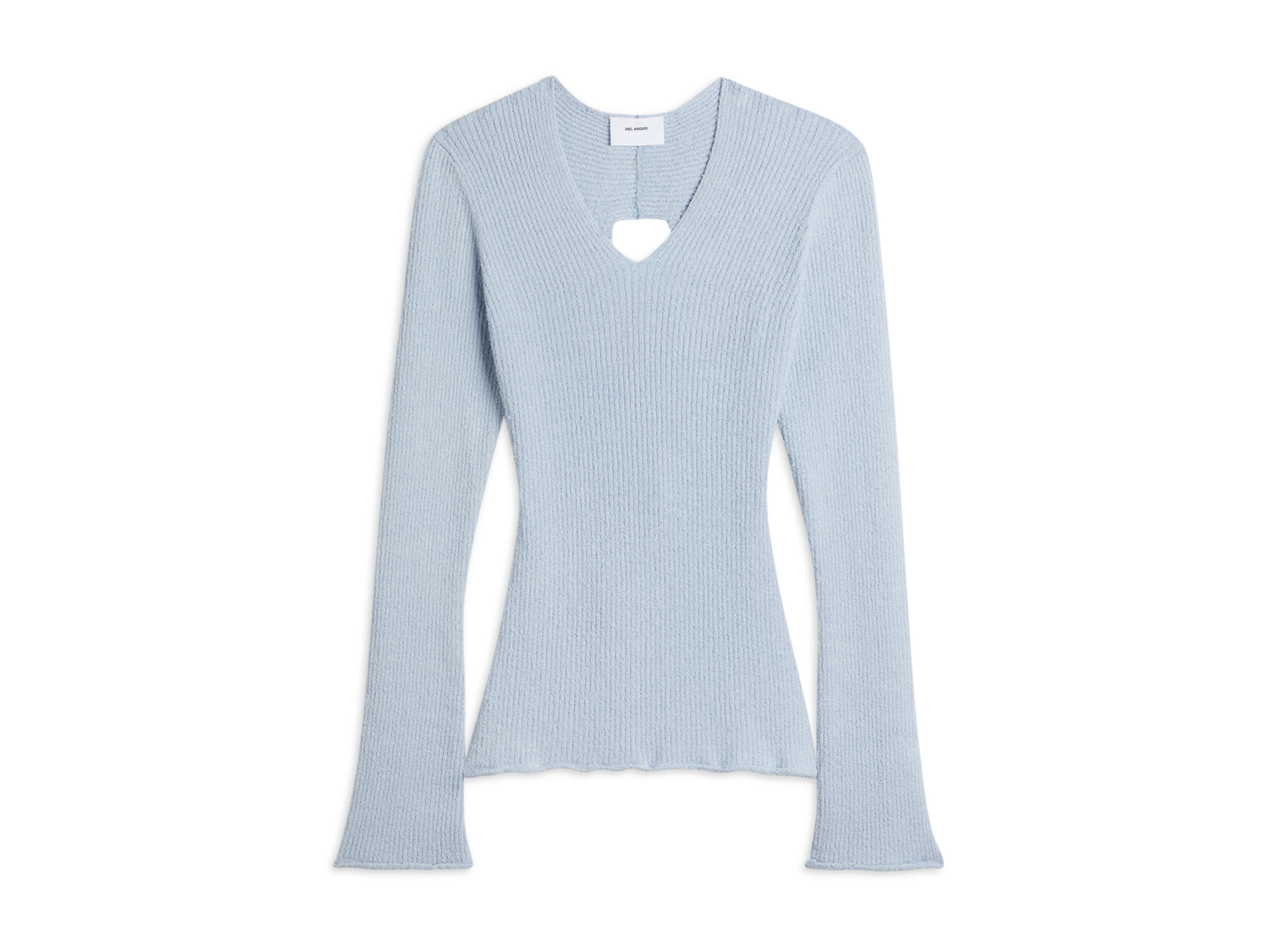 T-shirt AXEL ARIGATO Tube Rib-Knit Wrap Top Blå | A0948004, 1