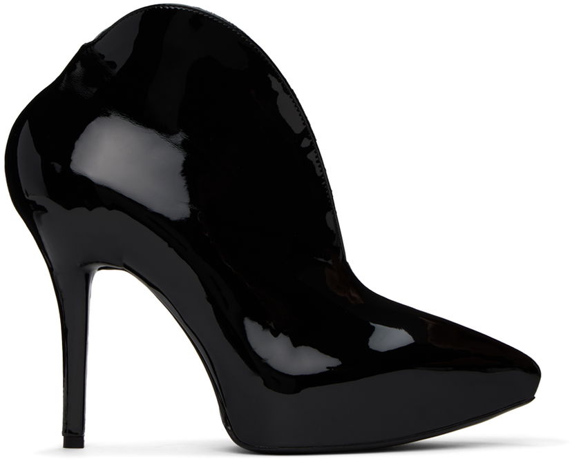 Skovård Alaïa ALAÏA Slick Ankle Boots Svart | AA3E060TK024