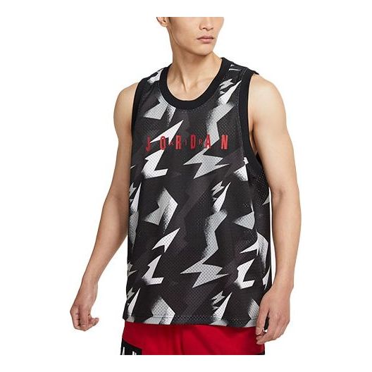 Linne Jordan Jordan Breathable Training Basketball Vest Svart | CZ4740-010